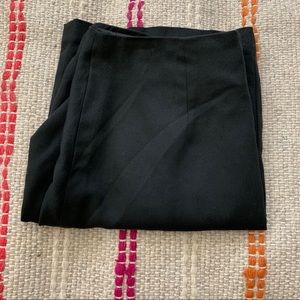 trina turk black mini skirt